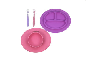 Silicone Bowl and Plate Set